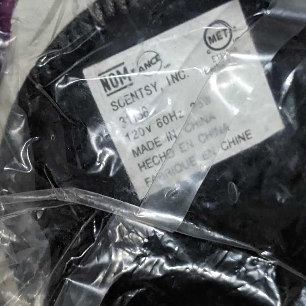 Scentsy Easter Bunny Warmer - White, Pink, and Purple, Yellow - Picture 8 of 8